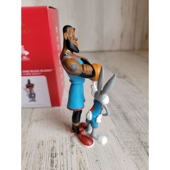 Hallmark LeBron James Bugs Bunny Space Jam new Legacy ornament Xmas - Picture 6 of 7